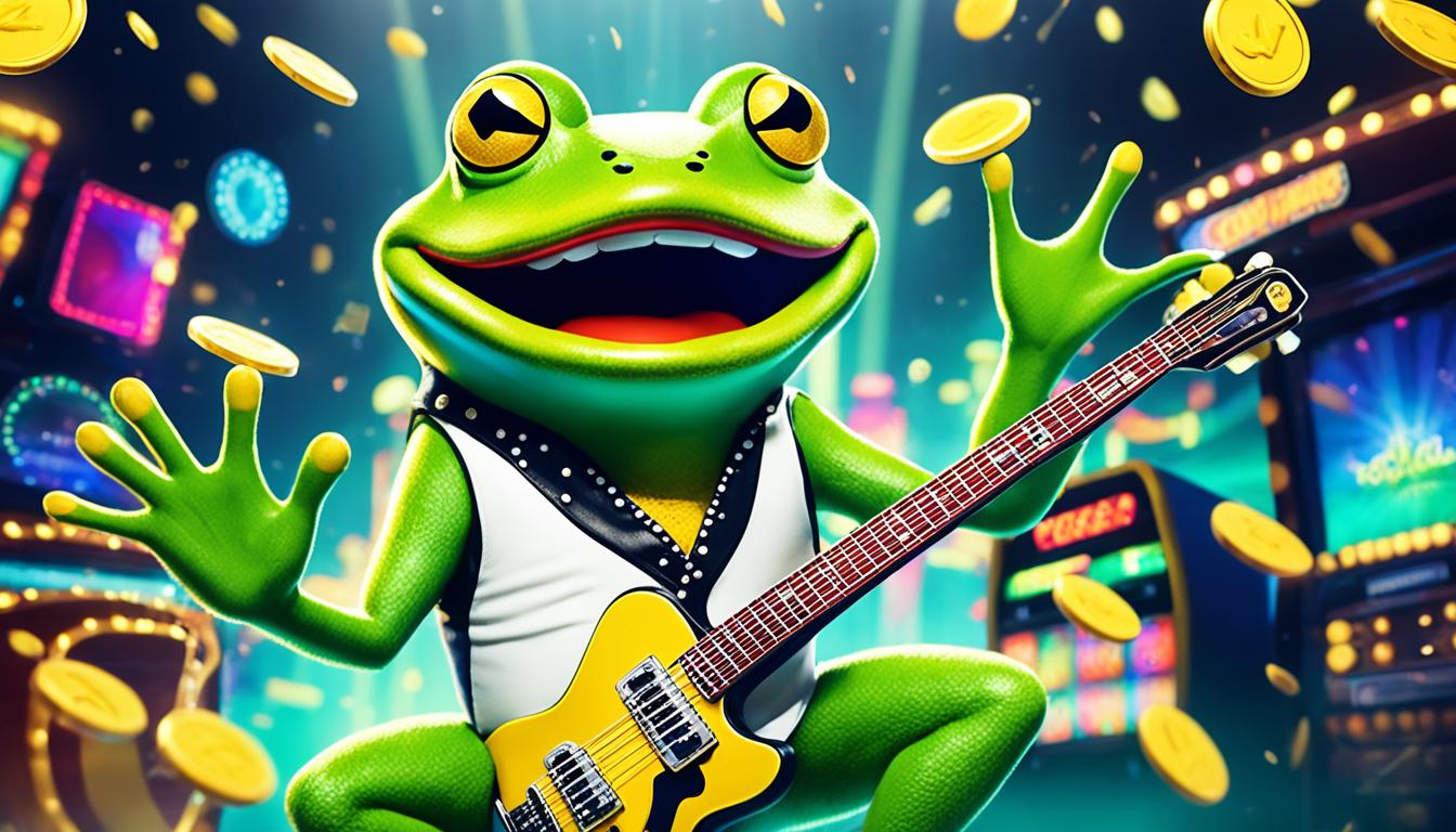 Elvis Frog in Vegas slot